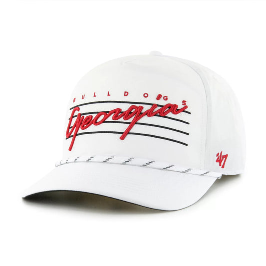 47 Brand GEORGIA BULLDOGS White Downburst Hitch Hat