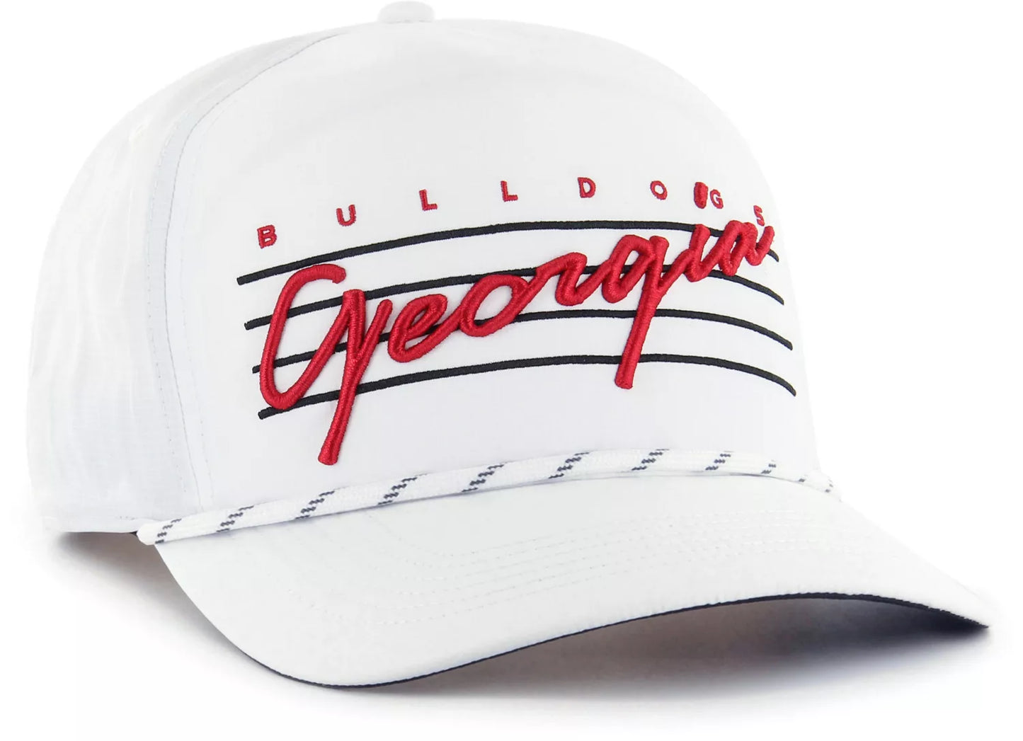 47 Brand GEORGIA BULLDOGS White Downburst Hitch Hat