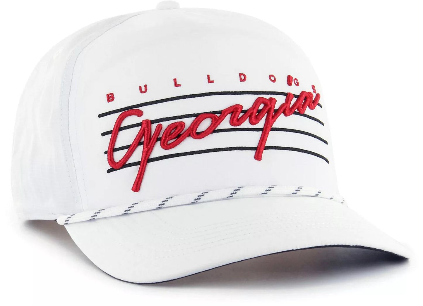 47 Brand GEORGIA BULLDOGS White Downburst Hitch Hat 47 Brand