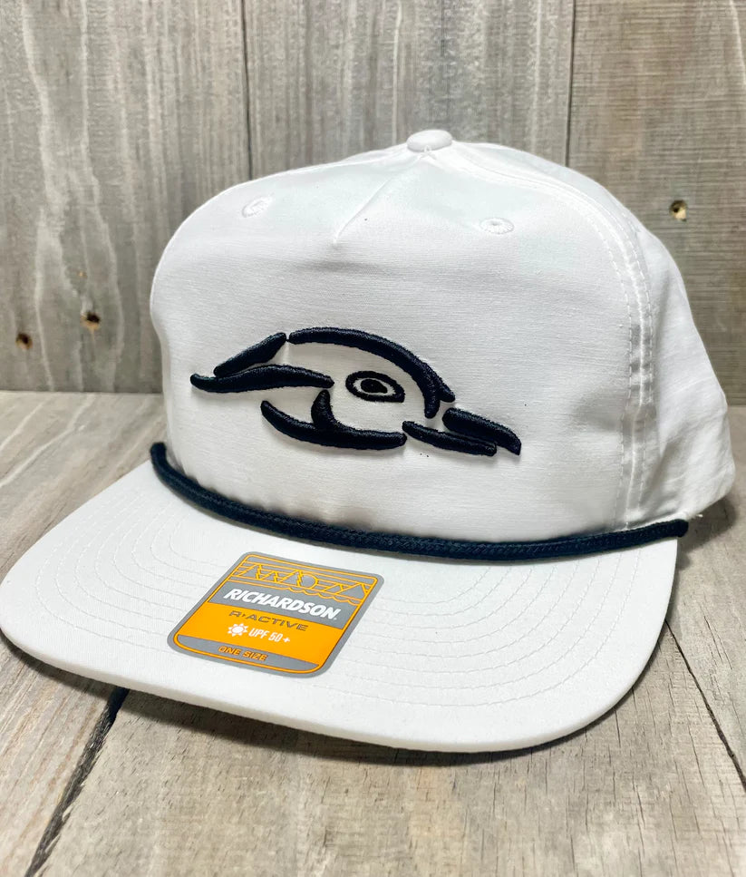 AFW Outdoors Duck Logo White Vintage Throwback Richardson