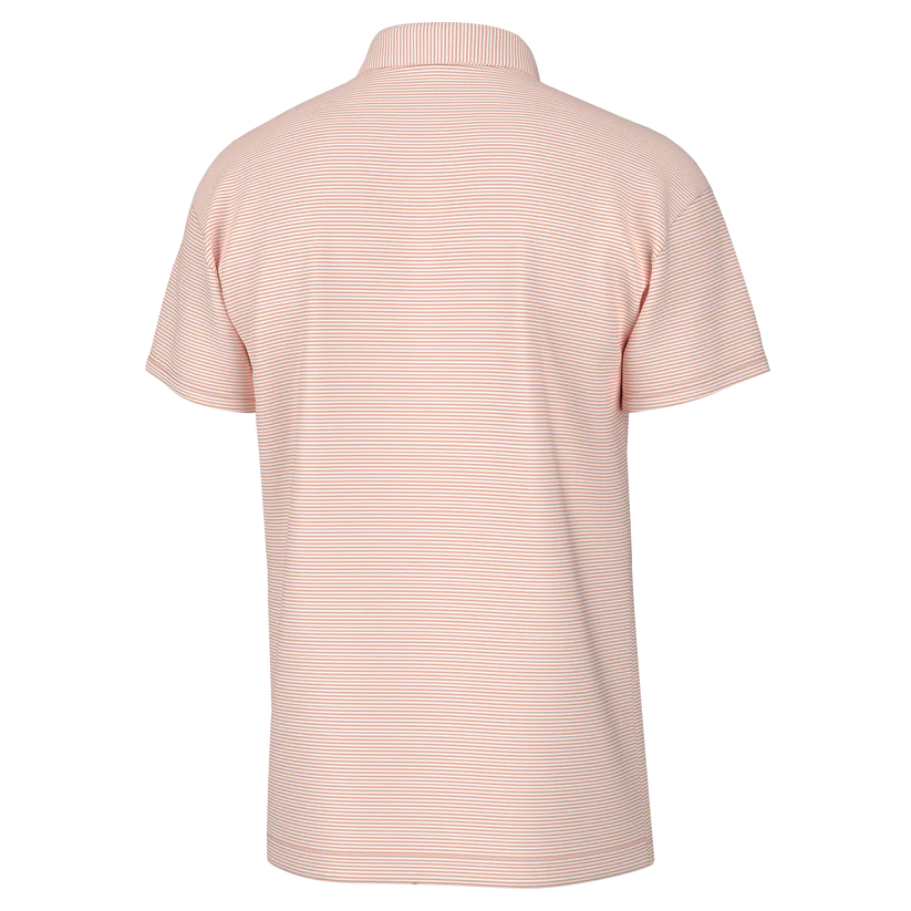 Local Boy Youth Palms Polo Peach White
