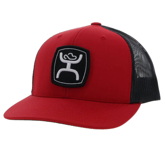 Hooey "ZENITH" RED/BLACK SNAPBACK HAT