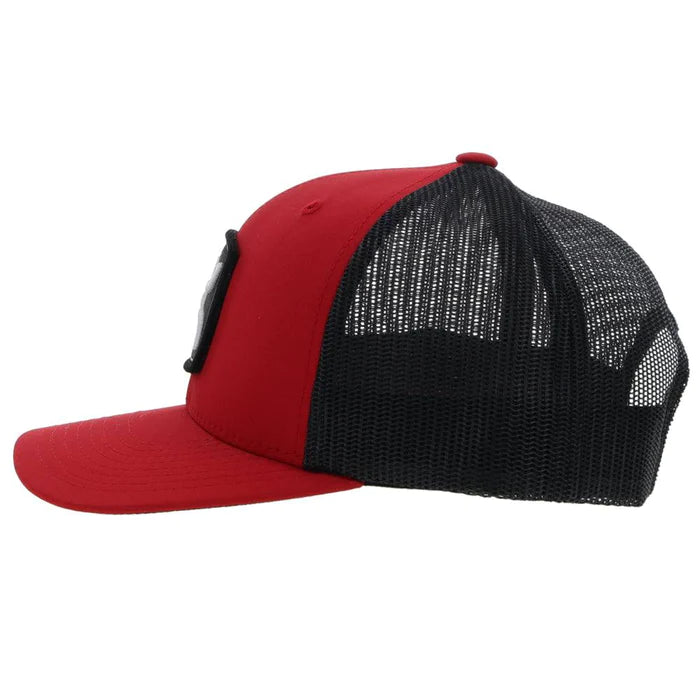 Hooey "ZENITH" RED/BLACK SNAPBACK HAT