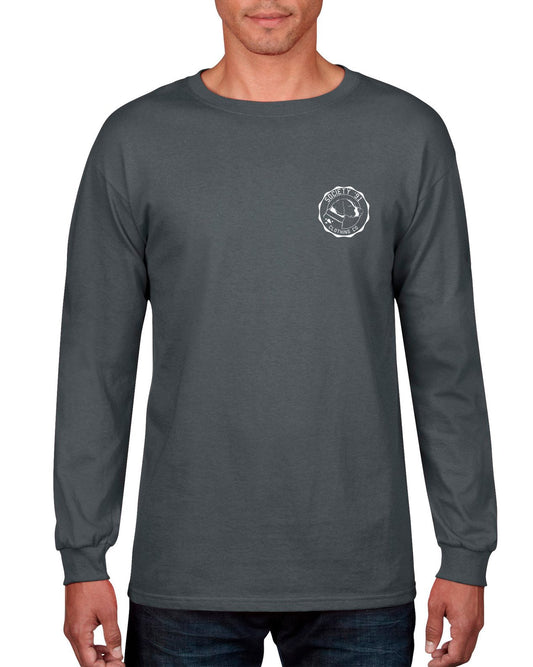 Society '91 3 of a Kind Long Sleeve Grey Tee Society 91