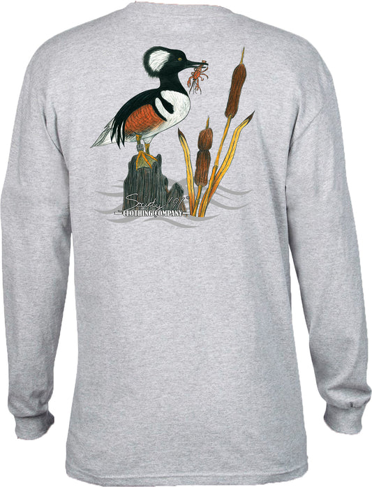 Society '91 A Rare Catch Long Sleeve Tee Grey