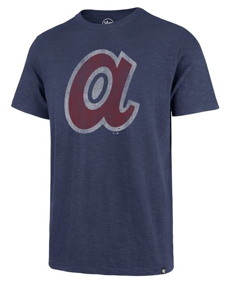 T-Shirt  Mens 47 Brand Chicago Cubs Grit Scrum Tee Bleacher Blue ⋆ Madden  Maritime
