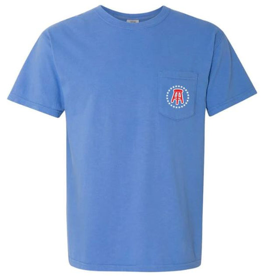 Barstool Sports Stool and Stars Pocket Tee Blue Barstool Sports