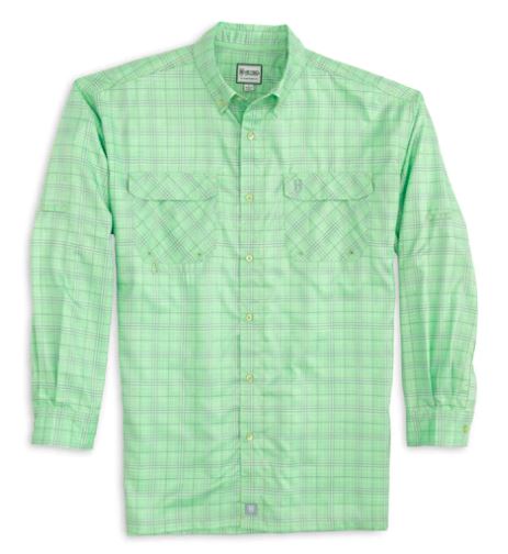 Heybo The Beaufort Plaid Long Sleeve Patina/Grey Heybo