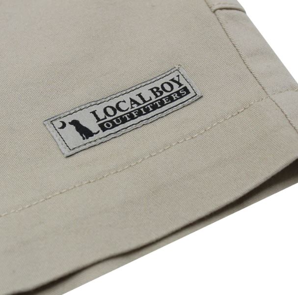 Local Boy Dock Shorts Khaki