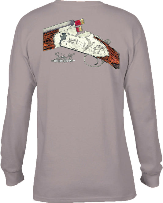Society '91 Engraved Class Long Sleeve Tee Grey Society 91