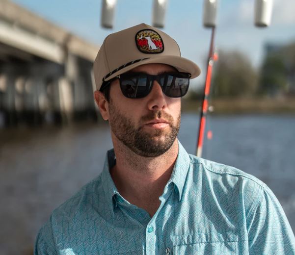 Local Boy Fish Scale Rope Hat