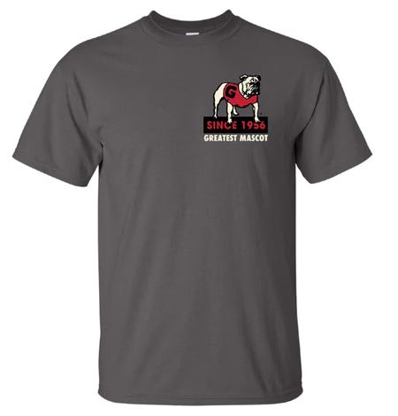 Georgia Bulldogs GOAT Grey Tee New World Graphics