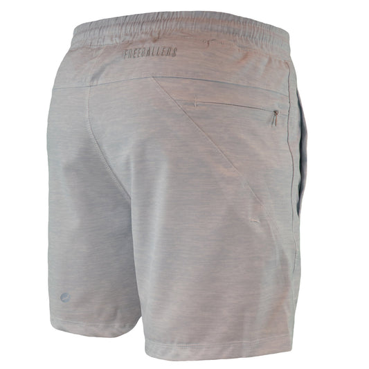 Meripex 6" Grey Heather Freeballer Sports Shorts Meripex Apparel