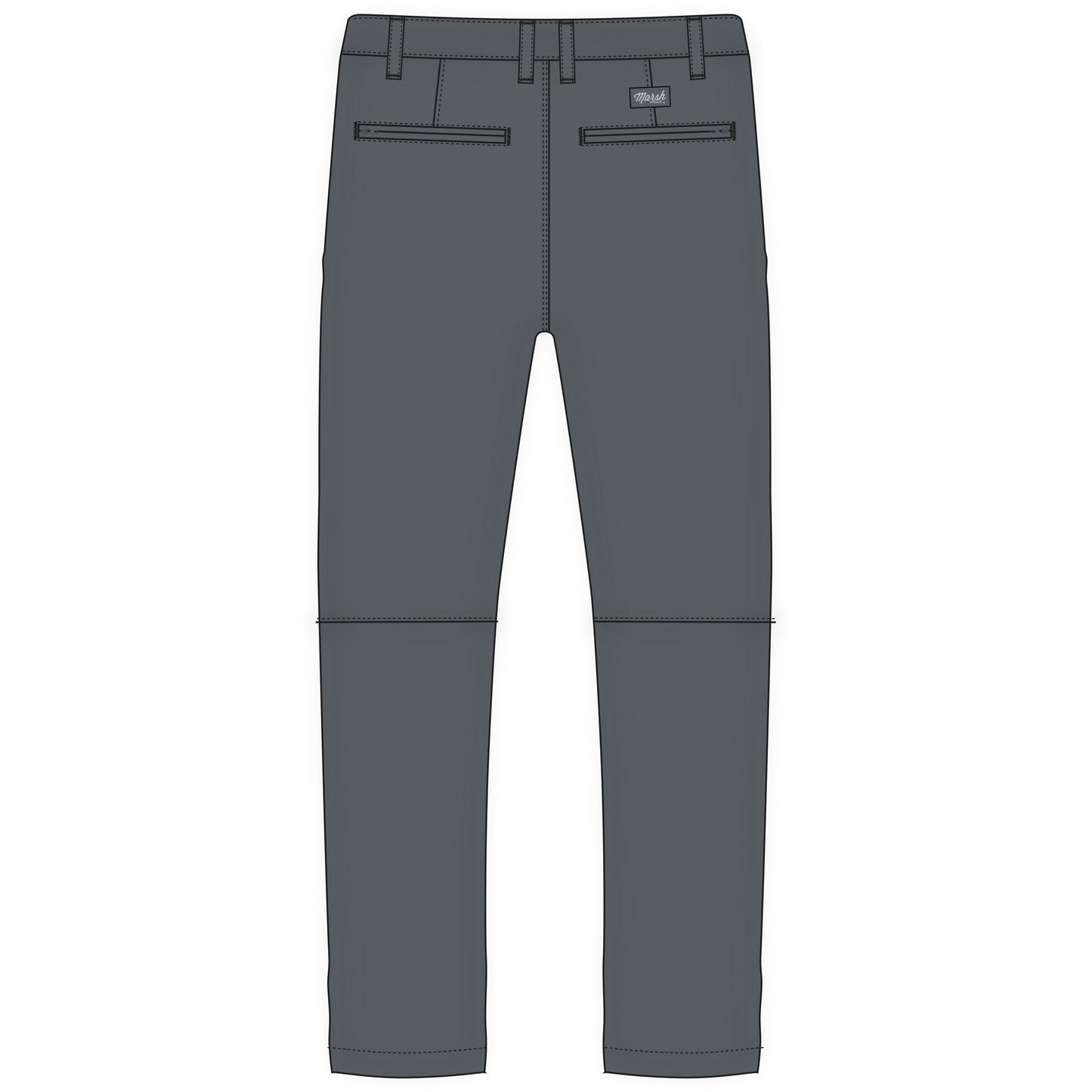 Marsh Wear Prime Vintage Pants - Charcoal Marsh Wear