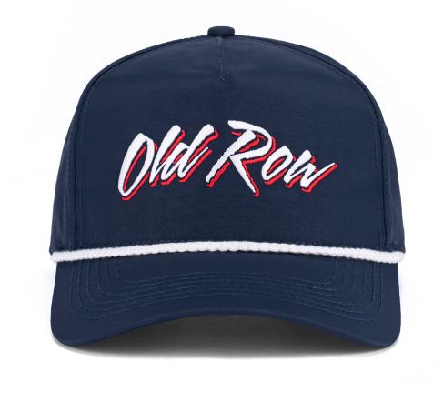 Old Row Script Nylon Rope Hat Old Row