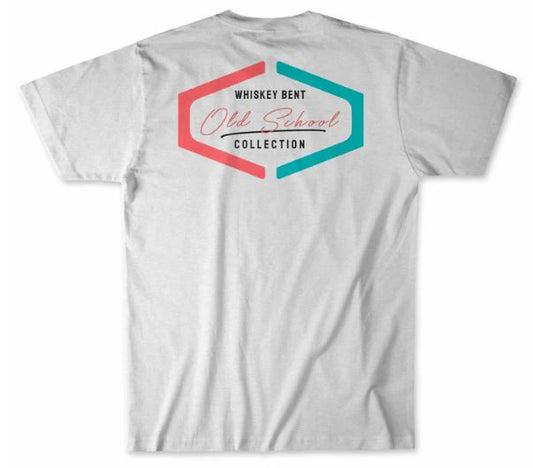 Whiskey Bent Old School 22 White Shirt Whiskey Bent