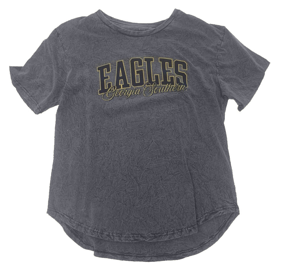 Pressbox Georgia Southern Eagles Script Acid Washed Santana Shirt Pressbox
