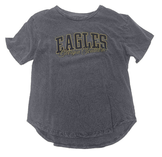 Pressbox Georgia Southern Eagles Script Acid Washed Santana Shirt Pressbox