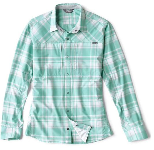 Orvis Pro Stretch L/S Shirt Marineplad