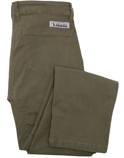 Local Boy Stretch Field Pants - Marsh Green
