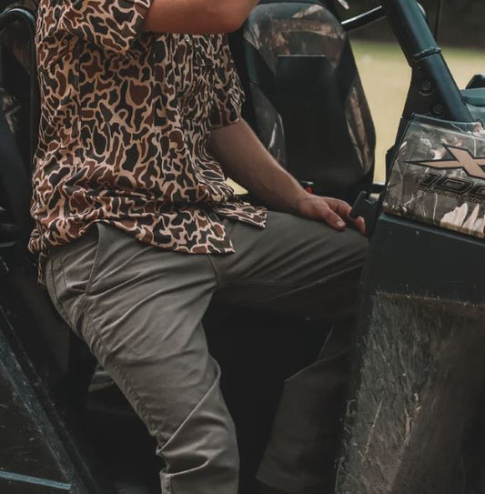 Local Boy Stretch Field Pants - Marsh Green