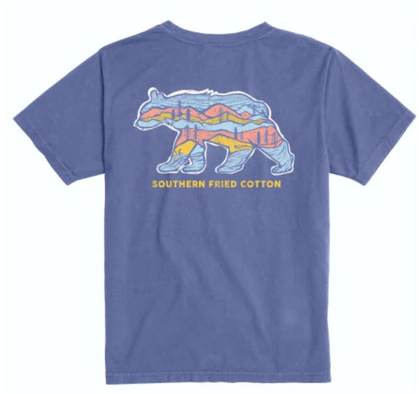 Southern Fried Cotton Youth Bear Tee Southern Fried Cotton