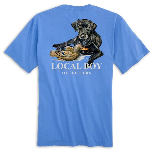 Local Boy Youth Decoy & Black Lab Tee Local Boy Outfitters