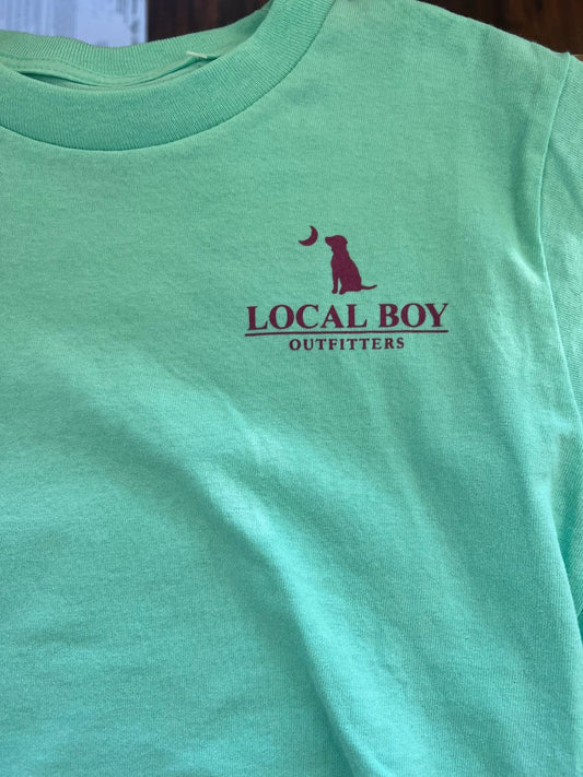 Local Boy Youth Sunset T-Shirt Mint Local Boy Outfitters