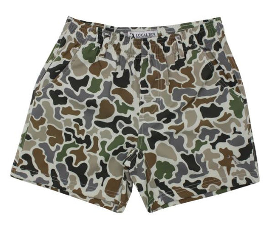 Local Boy Youth Volley Shorts Camo