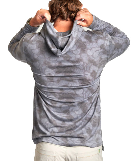 Marsh Wear Marsh Wear Mallard Pamlico Performance Hoodie Black Marsh Wear