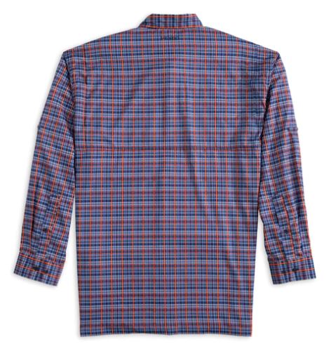 Heybo The Beaufort Plaid Long Sleeve Blue/Red/White Heybo