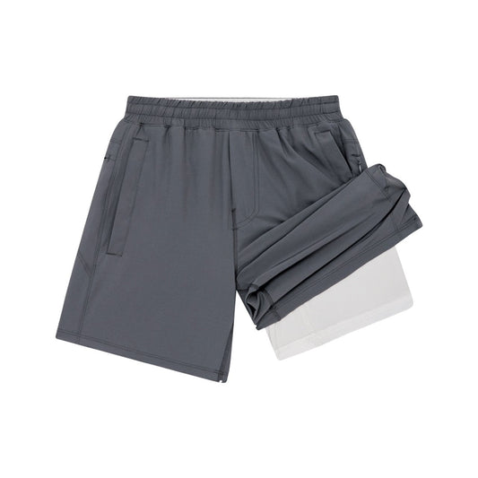 Meripex 8" Jet Charcoal Freeballers Sports Shorts