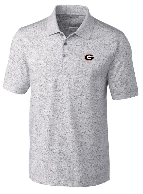 Cutter & Buck Georgia Bulldogs Heather Grey Polo Cutter & Buck