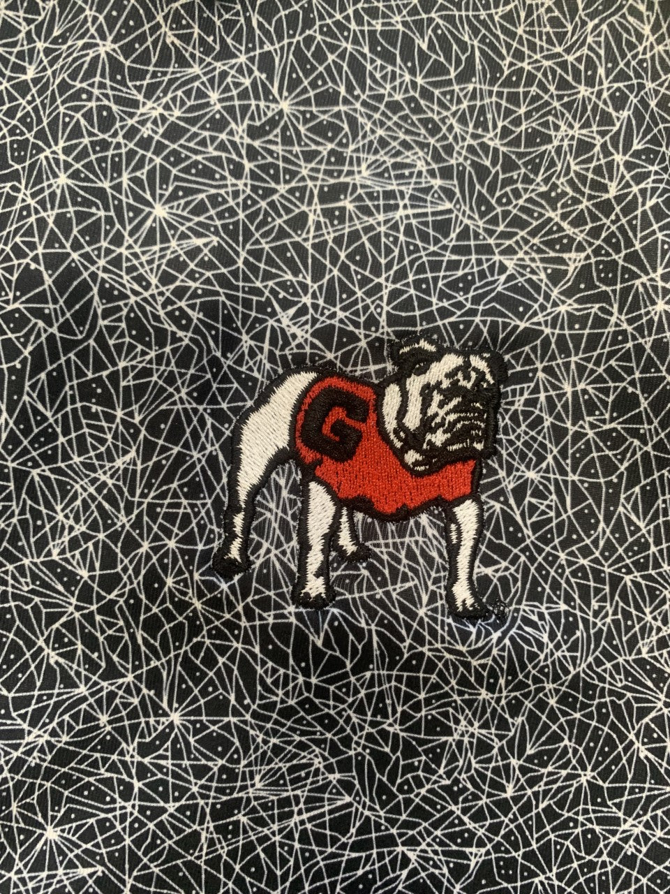Cutter and Buck Georgia Bulldogs Astro Performance Polo Standing Dog Cutter & Buck