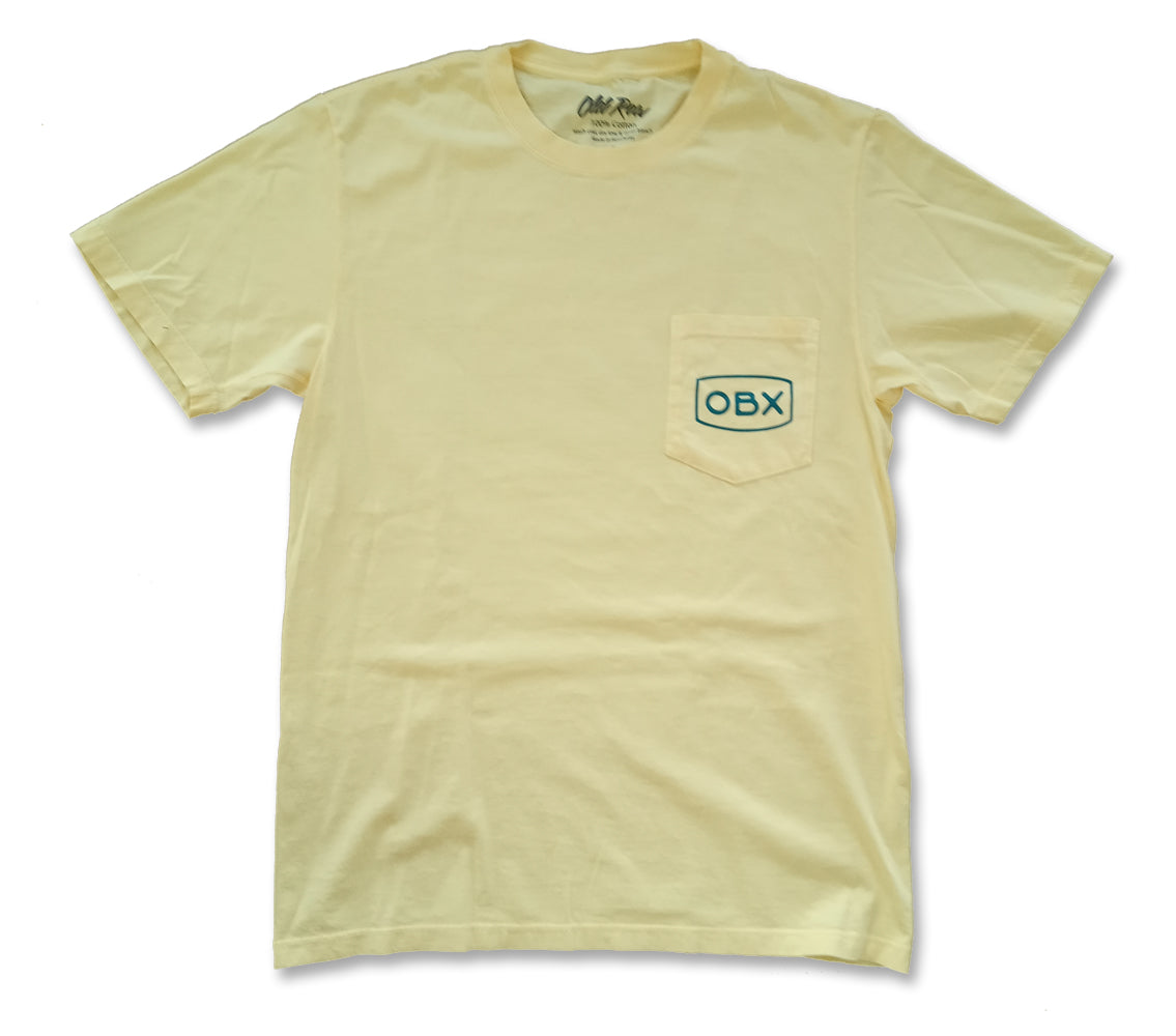Old Row Outer Banks Twinkie Short Sleeve Tee Yellow Old Row