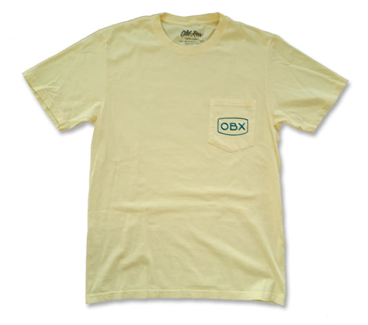 Old Row Outer Banks Twinkie Short Sleeve Tee Yellow Old Row