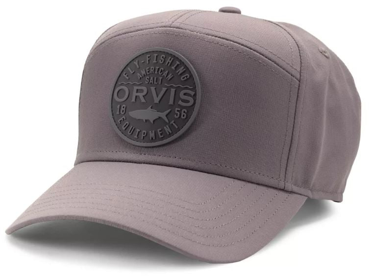 Orvis Tech Seven Panel Ball Cap Grey