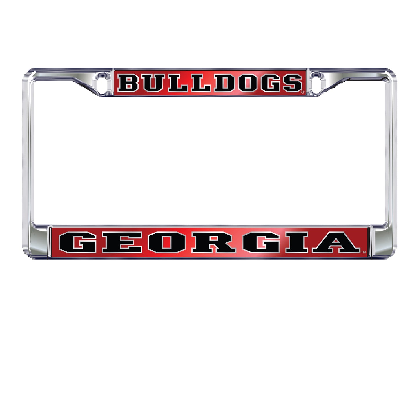 Craftique Georgia Bulldogs Mirror Domed GA Plate Frame