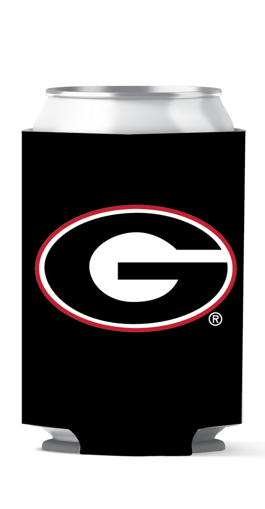 Georgia Bulldogs Black Can Coozie