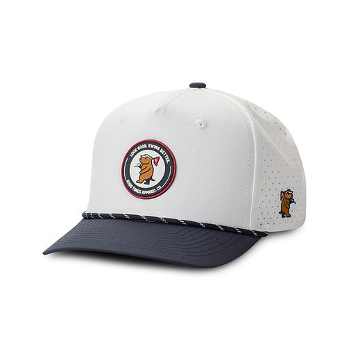 Caddie Chipper Rubber Patch Performance Hat (RC-211) etcoutfitters