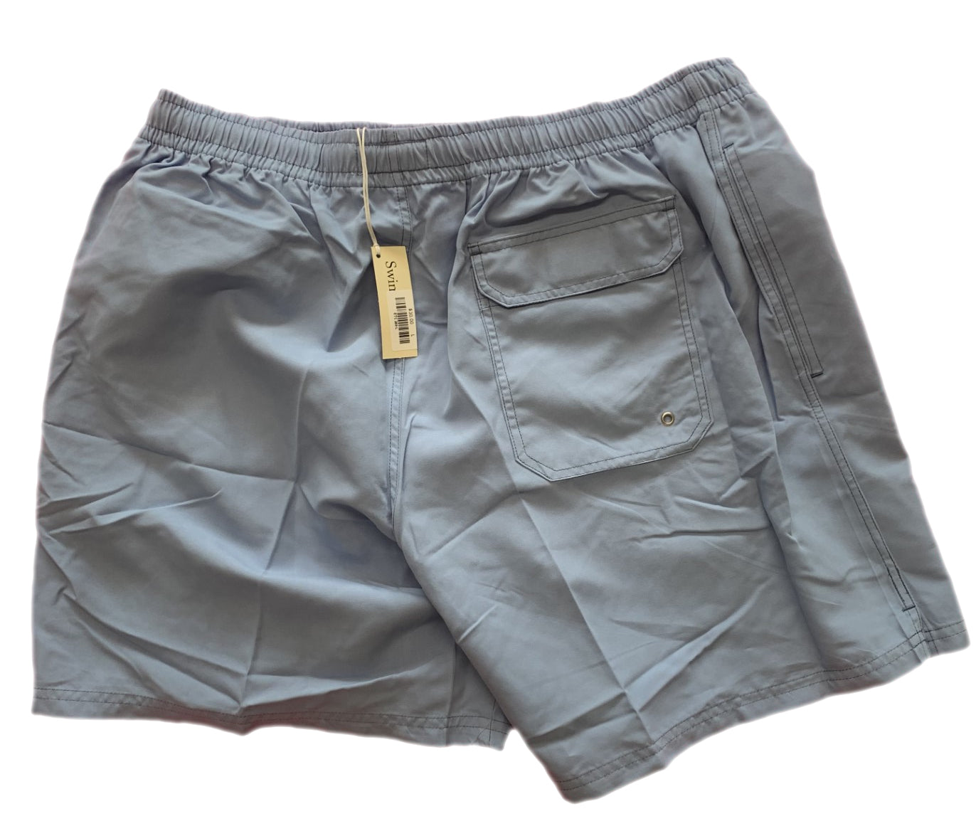 Cotton Brothers Swim Shorts Solid Light Blue