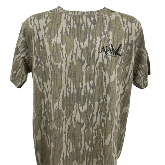 American Flyway Waterfowl Outdoors Turkey Mossy Oak Tee AFW Outdoors
