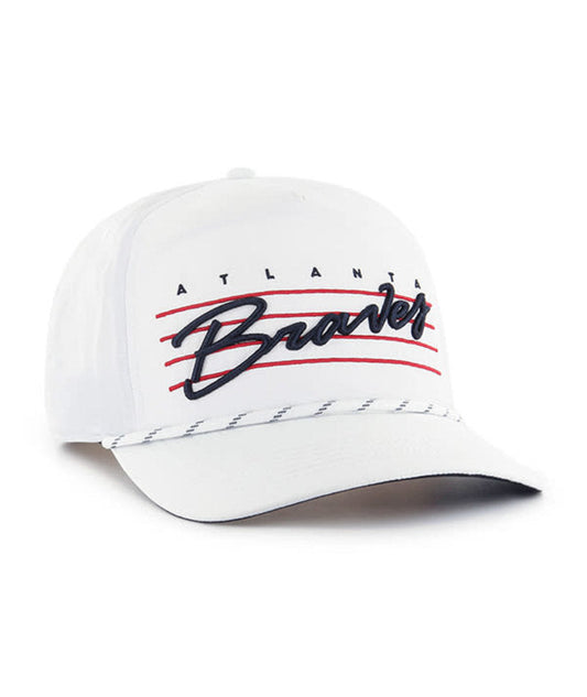 47 Brand ATLANTA BRAVES WHITE DOWNBURST 47 HITCH 47 Brand