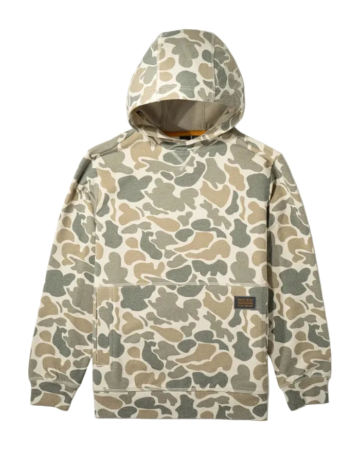 Marsh Wear Youth Fireside Hoodie Khaki Mallard Camo Marsh Wear