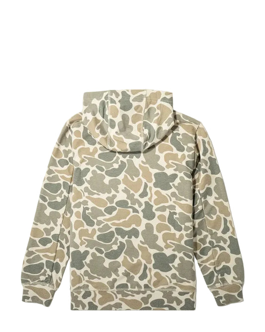 Marsh Wear Youth Fireside Hoodie Khaki Mallard Camo Marsh Wear