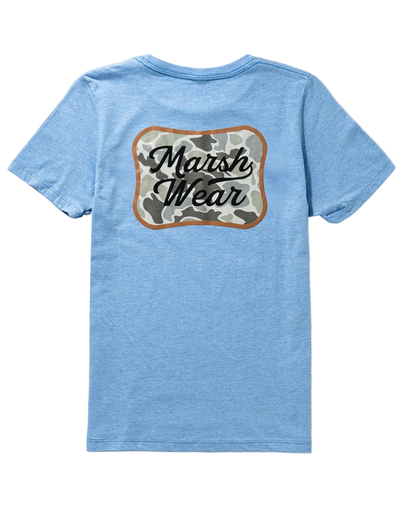 Marsh Wear Youth Roadside Short Sleeve Light Blue Heather Marsh Wear