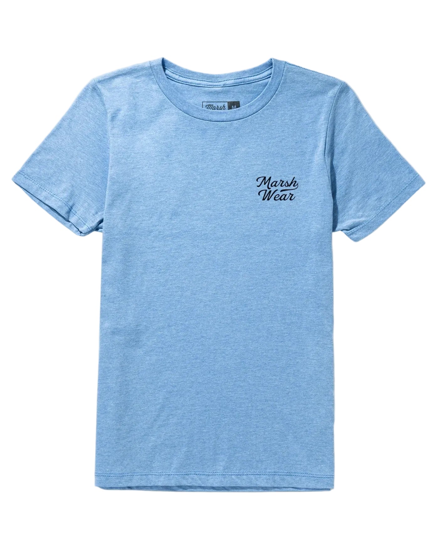 Marsh Wear Youth Roadside Short Sleeve Light Blue Heather Marsh Wear