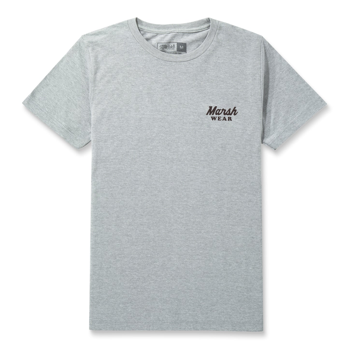 Marsh Wear Youth Heritage Wood Duck Short Sleeve Pewter Heather Marsh Wear
