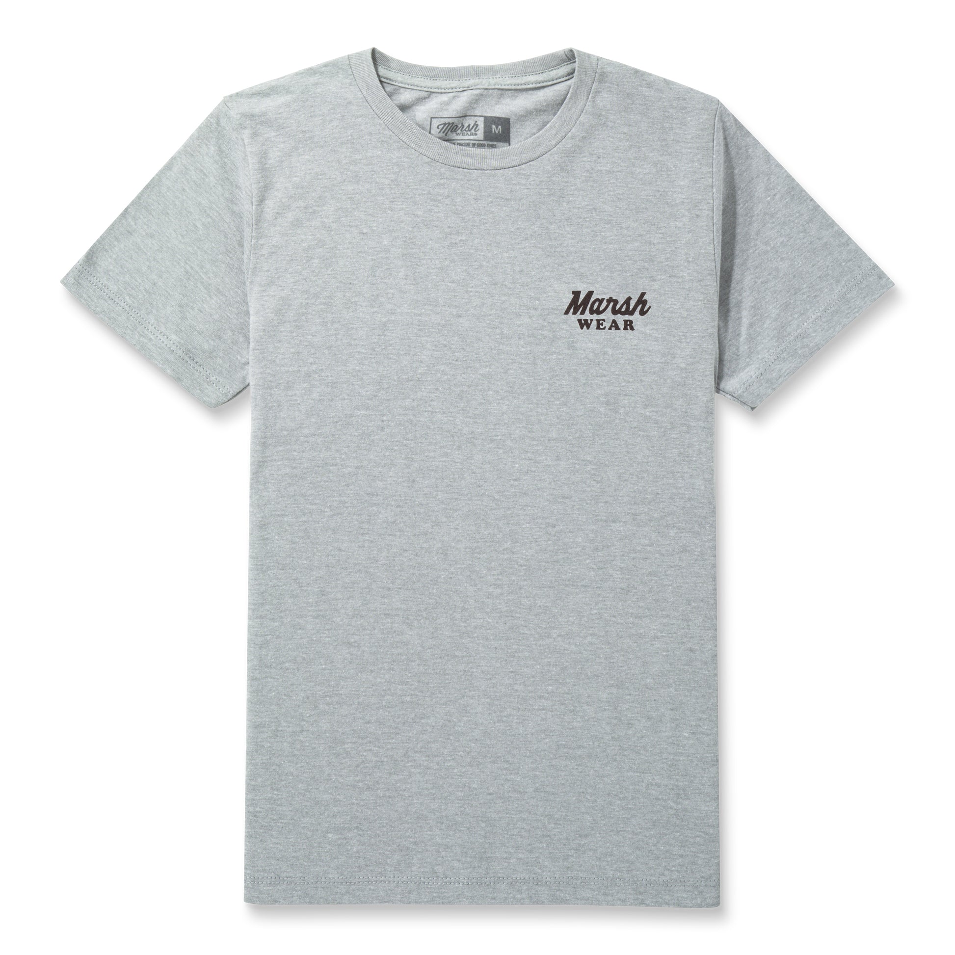 Marsh Wear Youth Heritage Wood Duck Short Sleeve Pewter Heather Marsh Wear