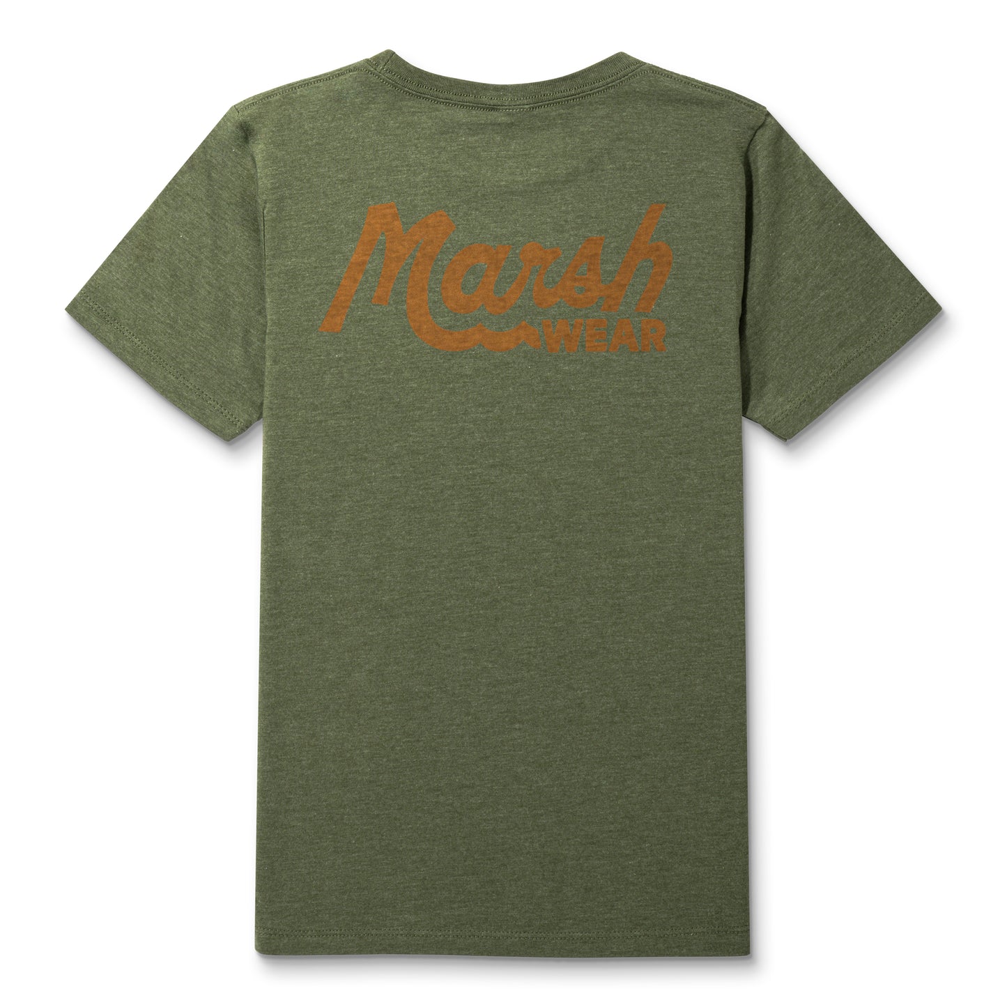 Marsh Wear Youth Surface Short Sleeve Olive Heather Marsh Wear